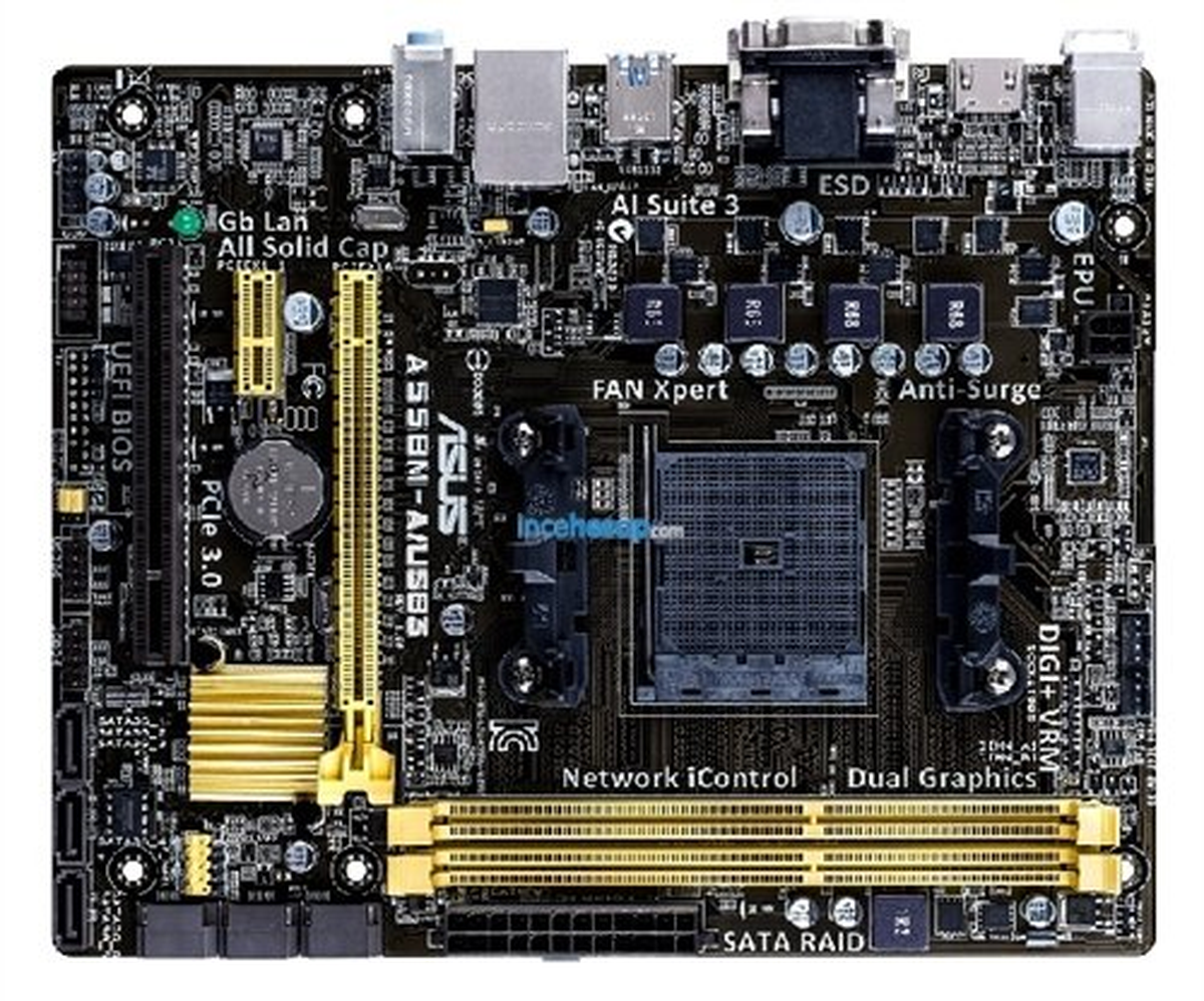 Asus A55bm-A/usb3 Amd A55 Ddr3 Vga/dvı/hdmı Fm216x