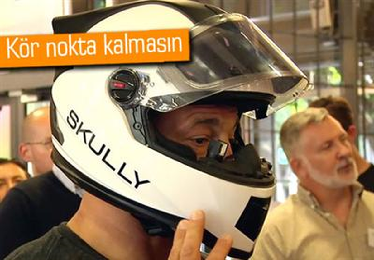Beklenen Motosiklet Kaskı Satışa Çıkıyor