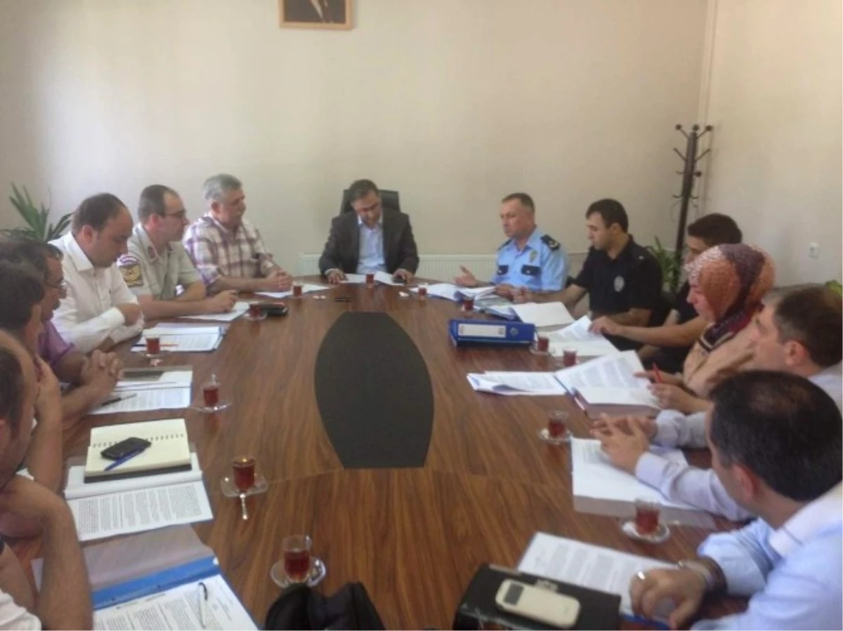 Bozüyük\'te İlçe Spor Güvenlik Kurulu Toplantısı Yapıldı