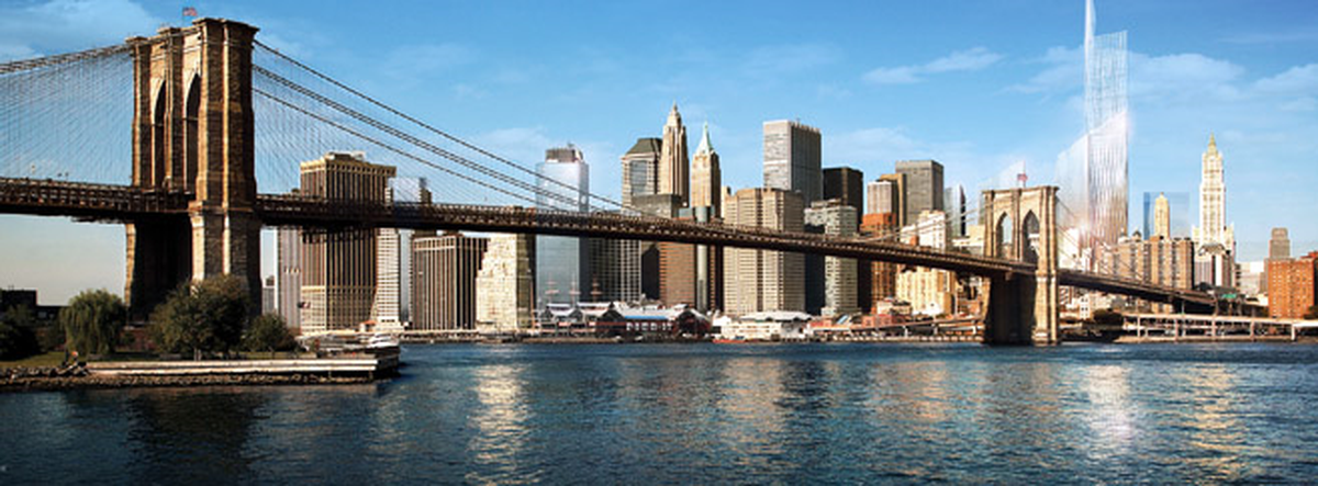 Brooklyn Köprüsünden ABD Bayrağının İndirilmesi
