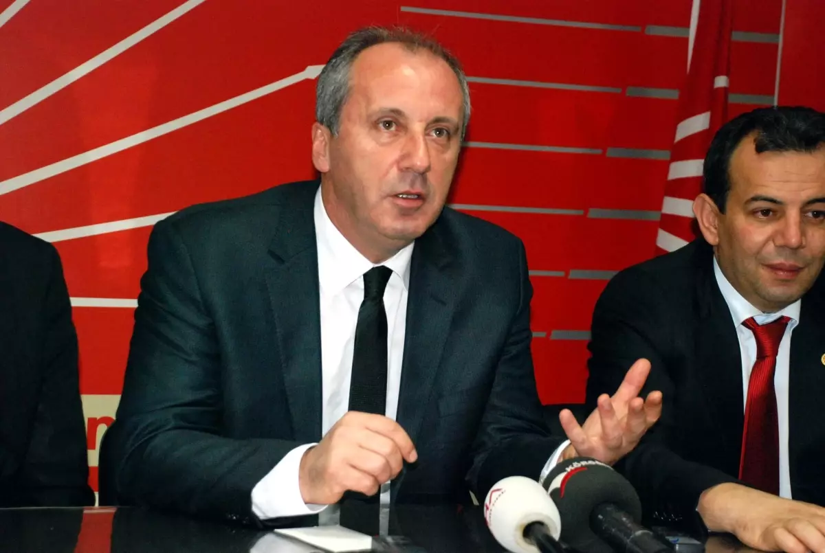 Chp\'den Muharrem İnce\'ye Hodri Meydan