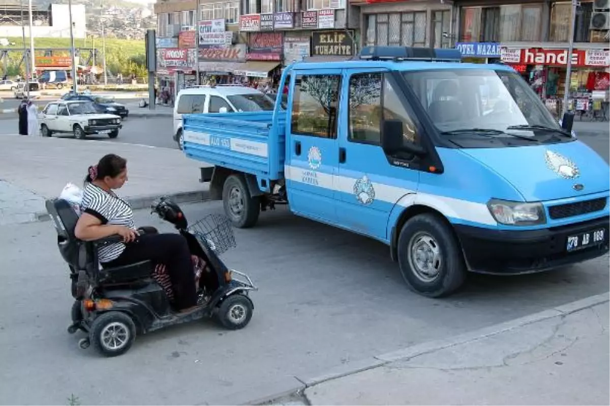 Engelli Kadına Hastane Yolunda Zabıta Engeli