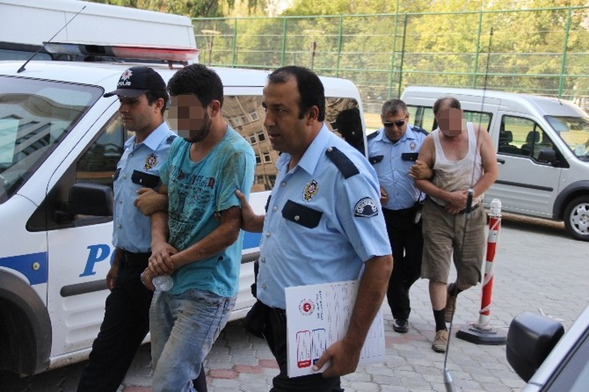 İnşaattan Demir Hırsızlığına 2 Gözaltı