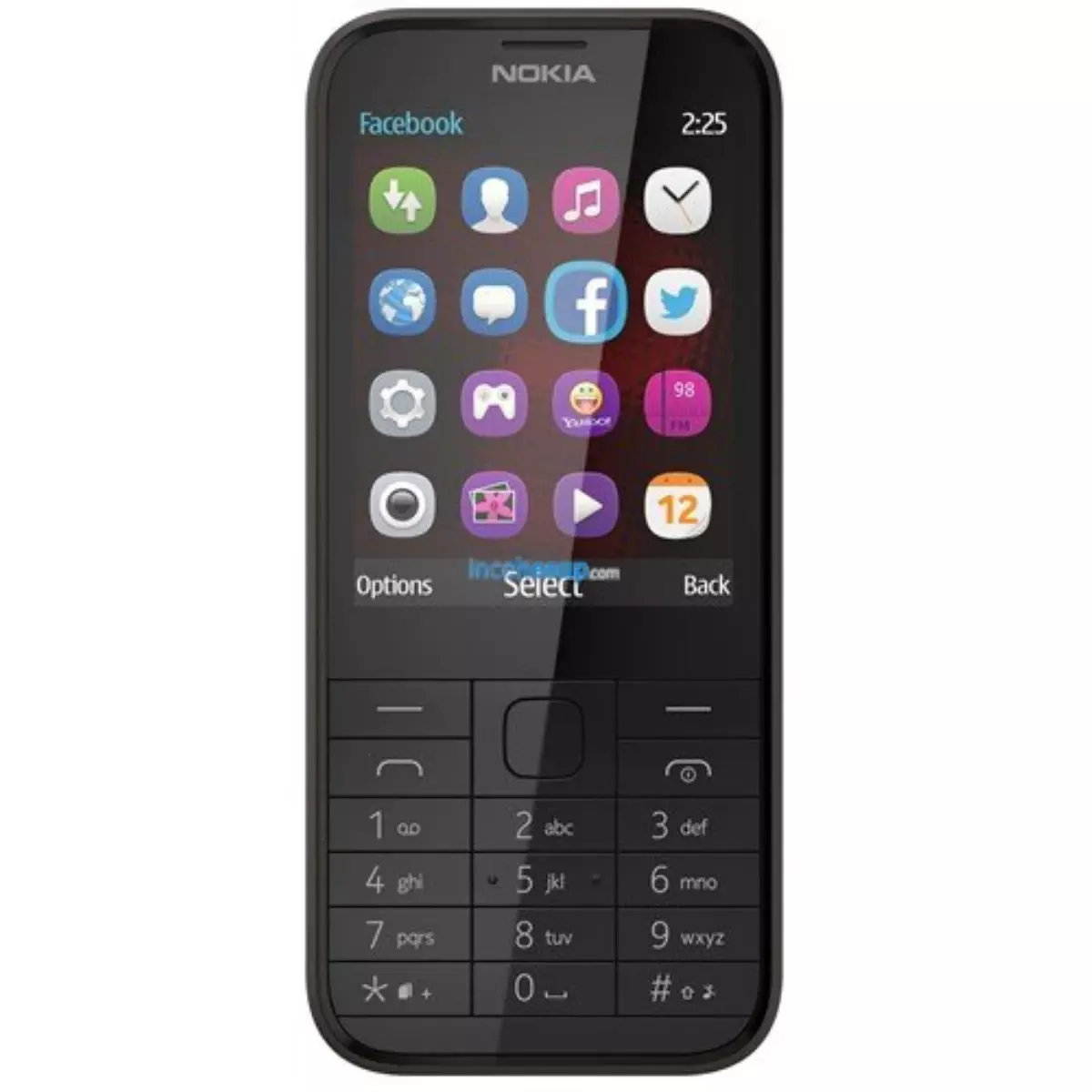 Nokia 225 Siyah Cep Telefonu