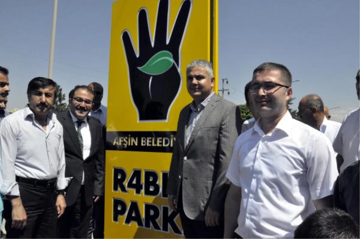 Afşin\'de Rabia Parkı Törenle Açıldı