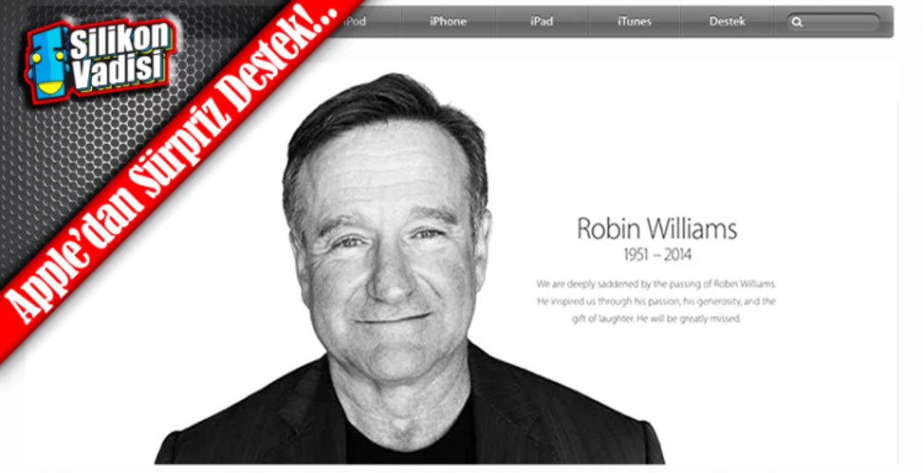 Apple, Robin Williams\'ı Unutmadı!
