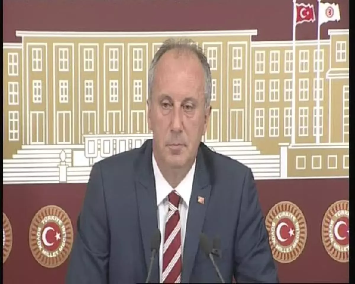 CHP\'li İnce: Bu Riskin Bedeli Kurultaydır