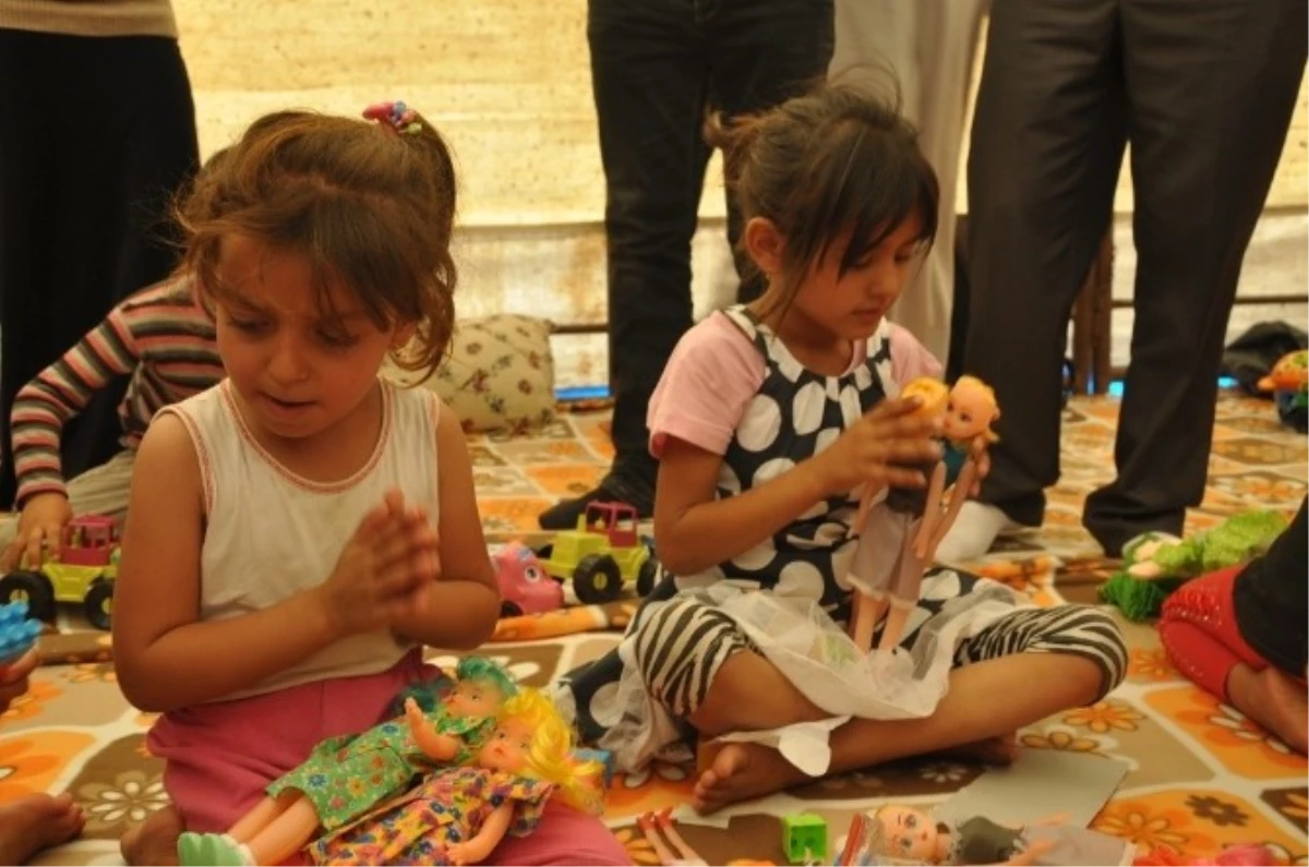 Disk, Kesk, TMMOB Heyeti Yezidi Çadırlarında İncelemede Bulundu