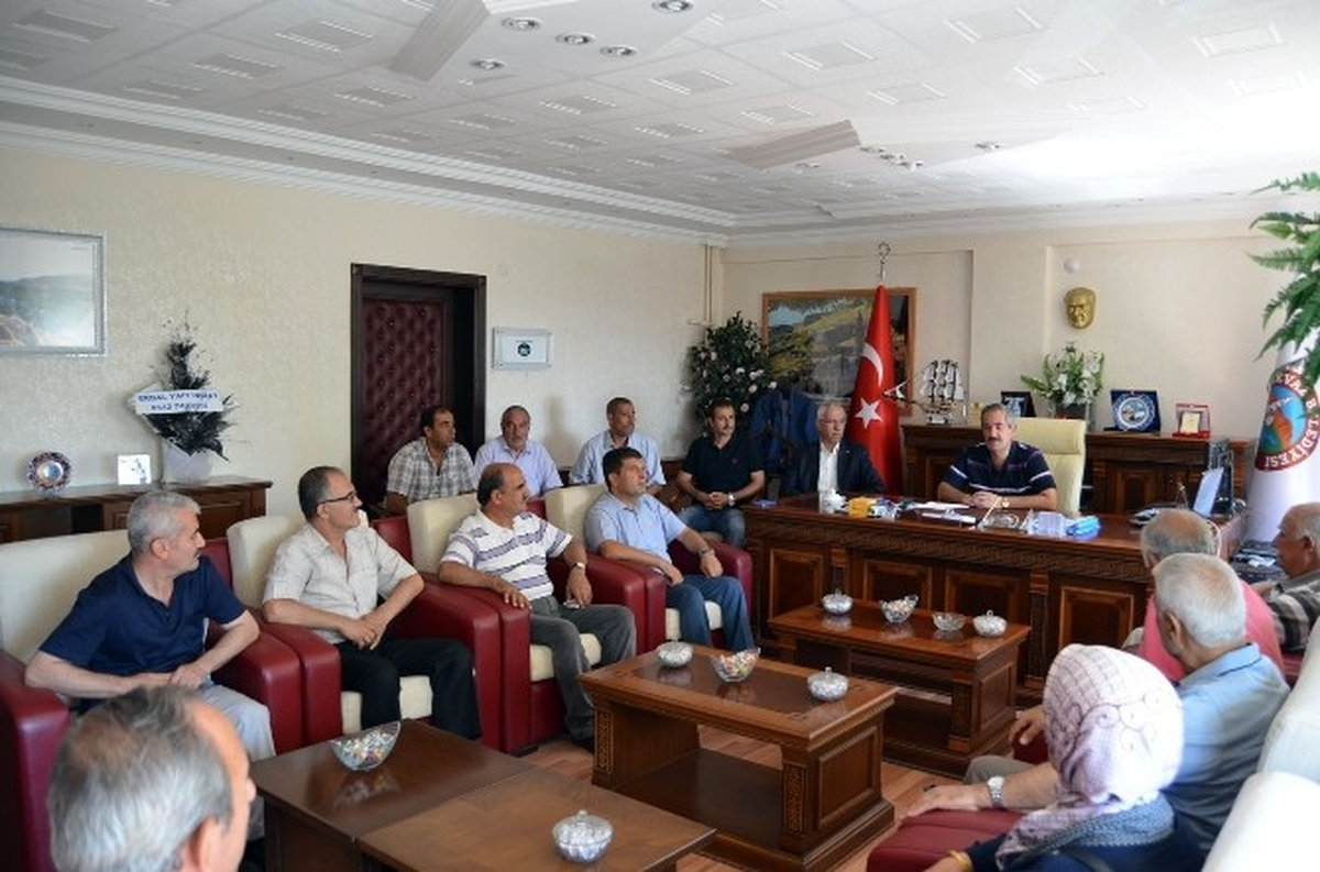 Ebad Üyelerinden Başkan Necati Gürsoy\'a Ziyaret