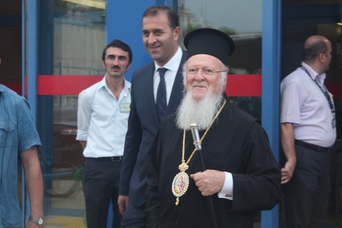 Fener Rum Patriği Bartholomeos Ayin İçin Trabzon\'da
