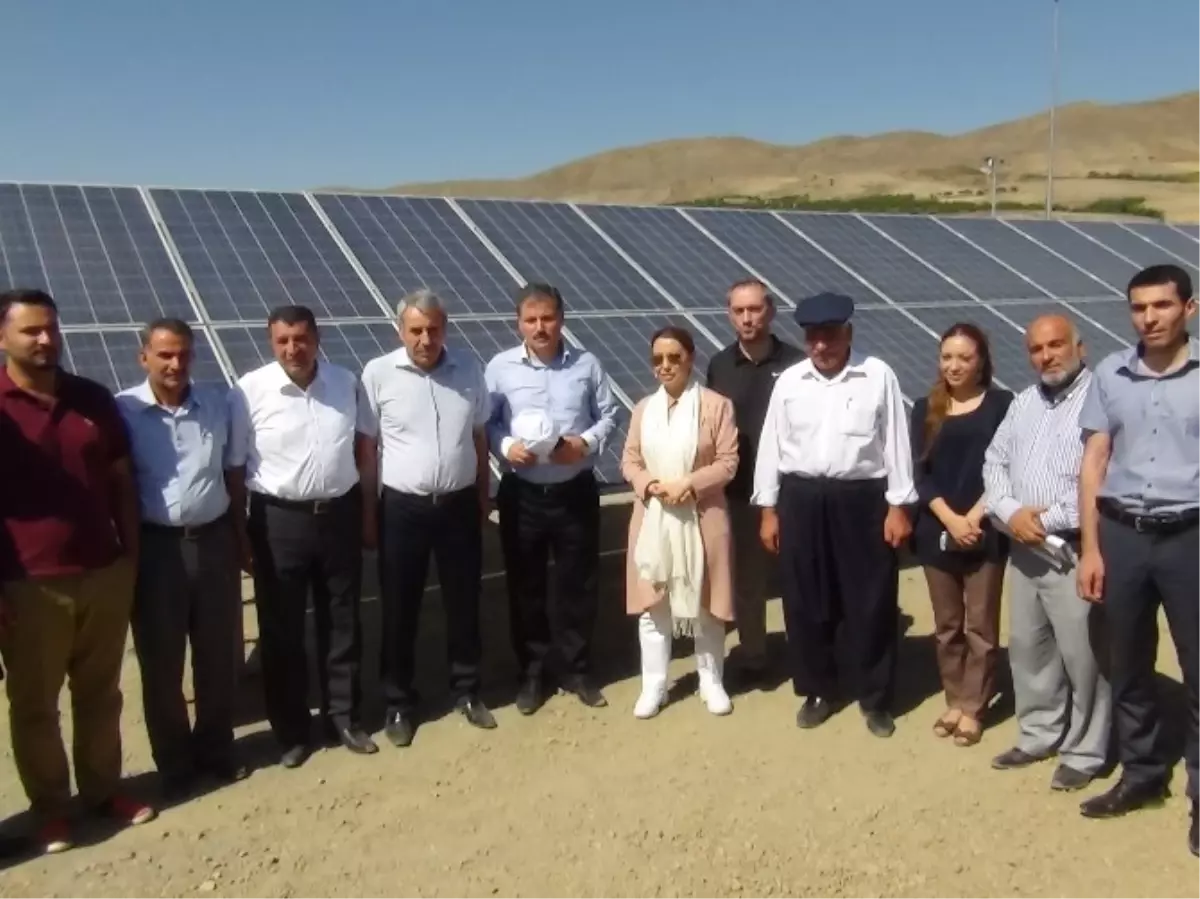 Kayısı Bahçelerini Güneş Enerjisi Santrali ile Sulayacaklar