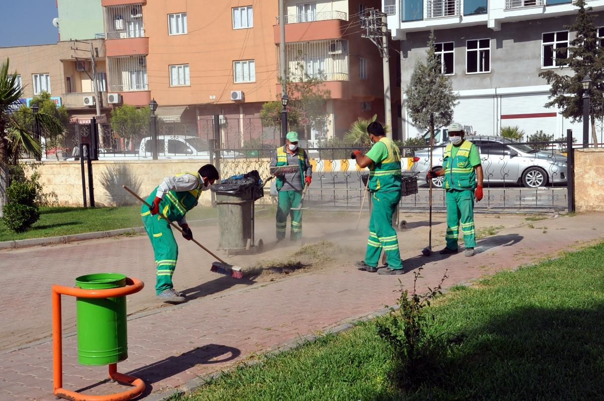 Kızıltepe Belediyesi\'nden Temizlik Çalışması