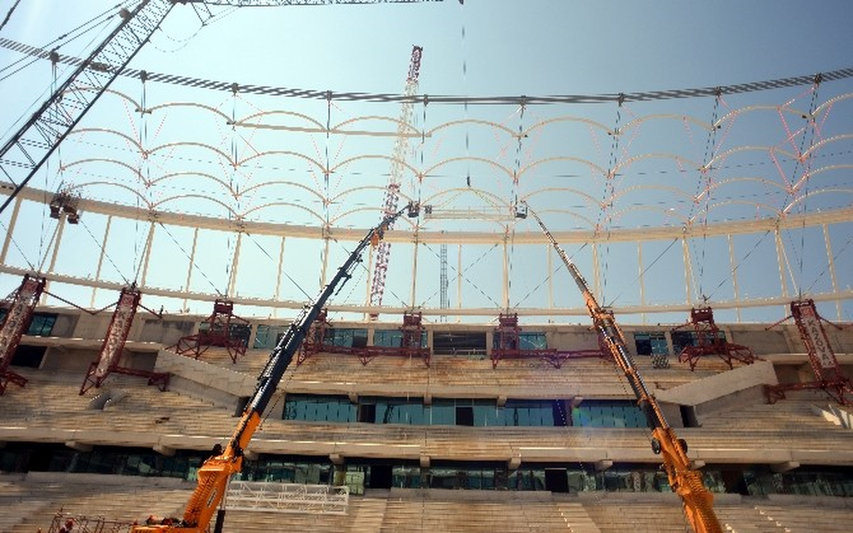 Timsah Arena\'da Çalışmalar Sürüyor