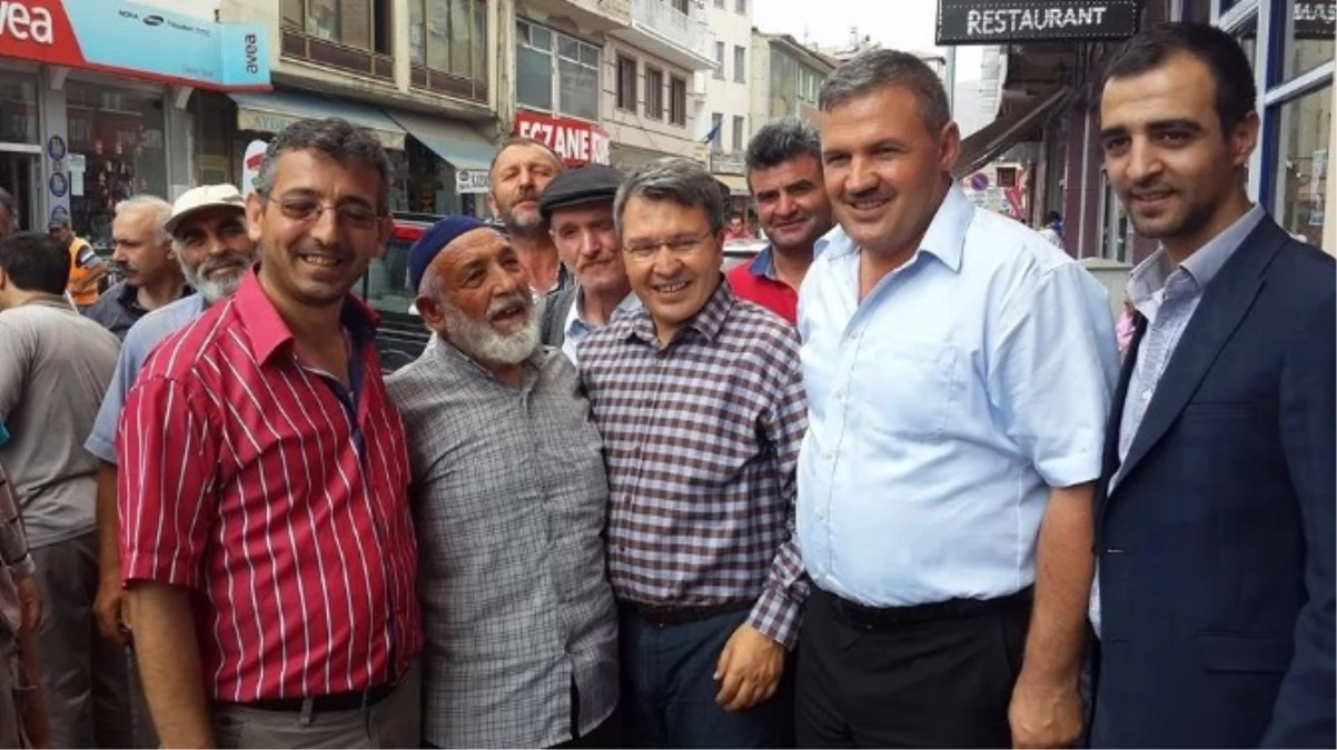 AK Parti Gümüşhane Milletvekili Feramuz Üstün\'den Teşekkür Ziyaretleri