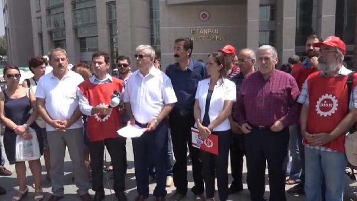Disk ve Kesk Başkanları İfade İçin Adliyede