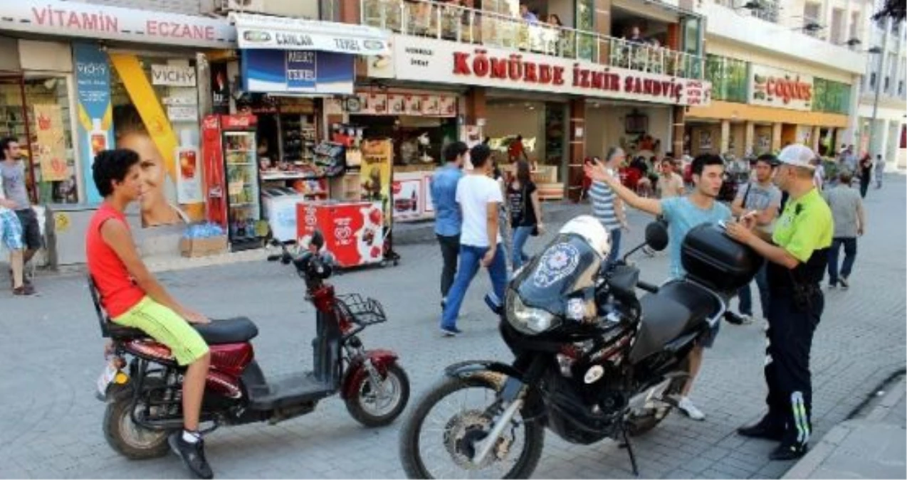 Eskişehir\'de Motosiklet ve Bisiklet Denetimi