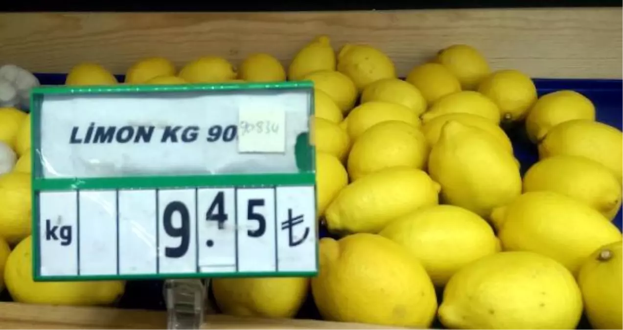 Limonun Kilosu 10 Lirayı Buldu