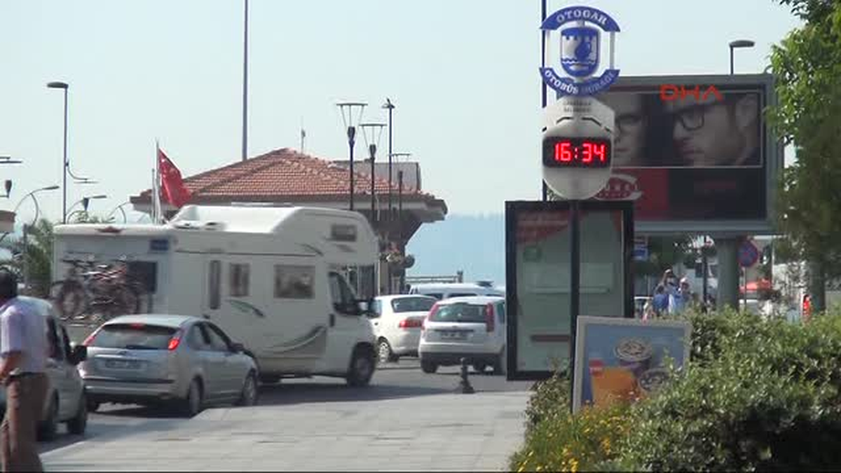 Çanakkale Yazın En Sıcak Gününü Yaşadı