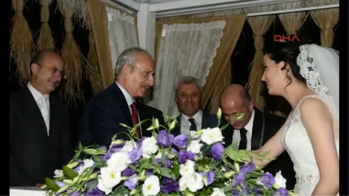 CHP Lideri Kılıçdaroğlu ve Deniz Baykal, Nikahta Biraraya Geldi