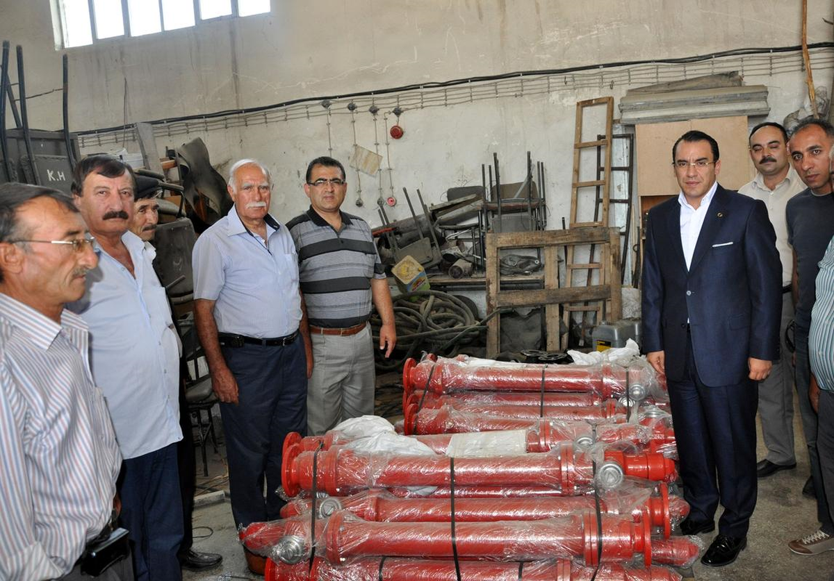 Emet\'te 16 Köye "Yangın Hidrantı" Dağıtıldı