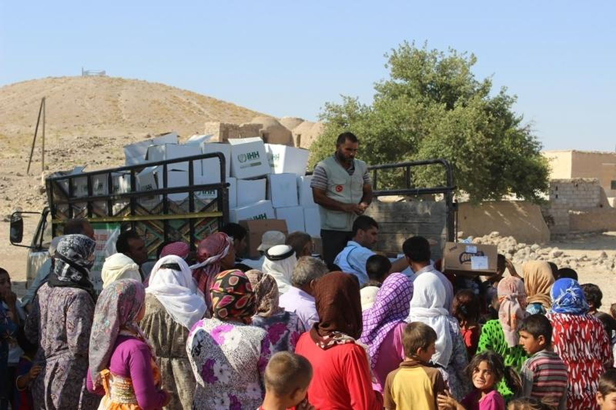İhh, Suriye\'ye Bir Ayda 40 Tır Yardım Ulaştırdı