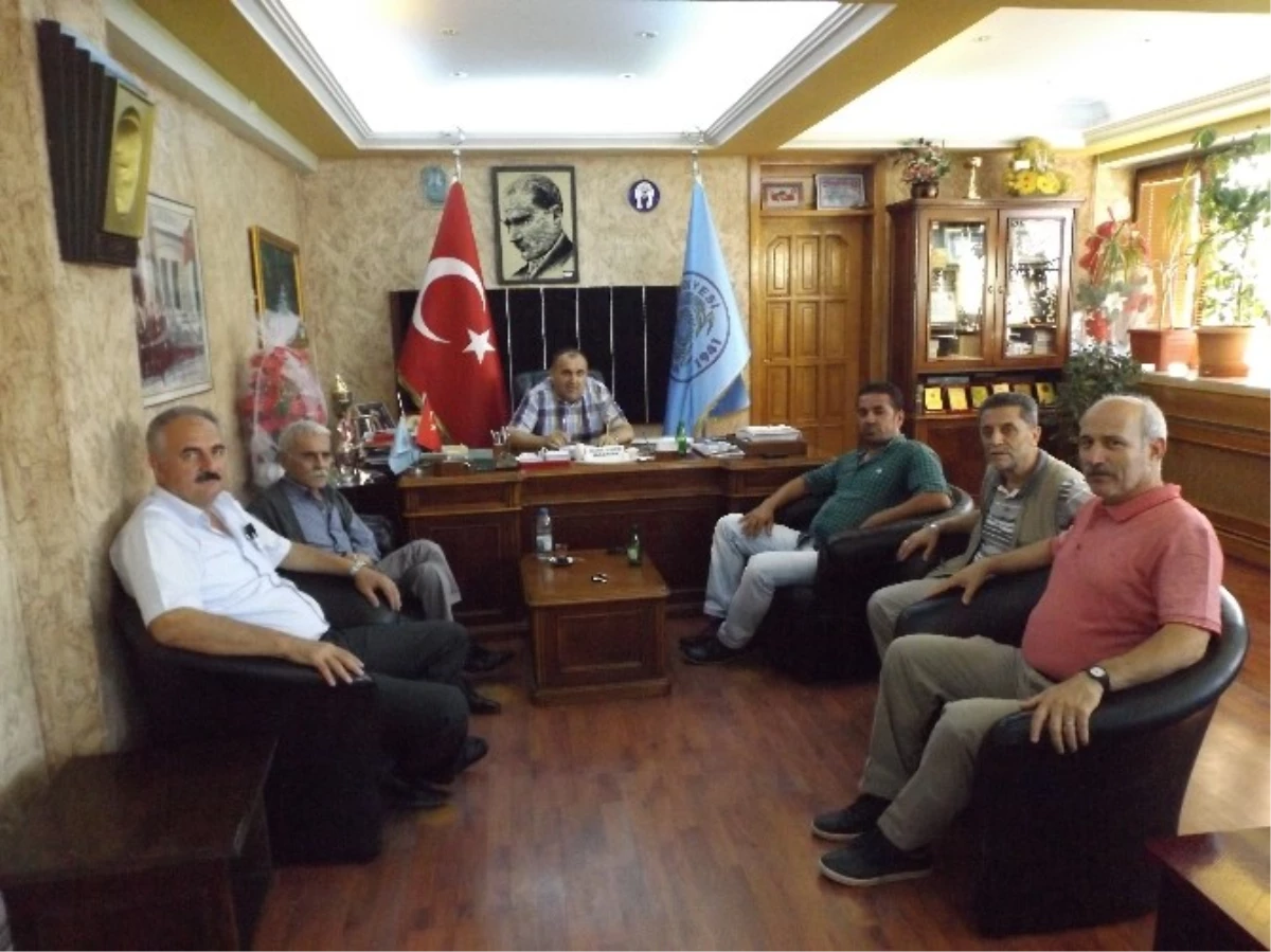 Kamil Baştuhan\'dan Belediye Başkan Vekili Kunt\'a Ziyaret