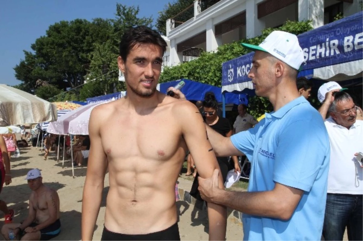 Kocaeli Açık Su Yüzme Şampiyonası Kerpe Etabı ile Start Aldı