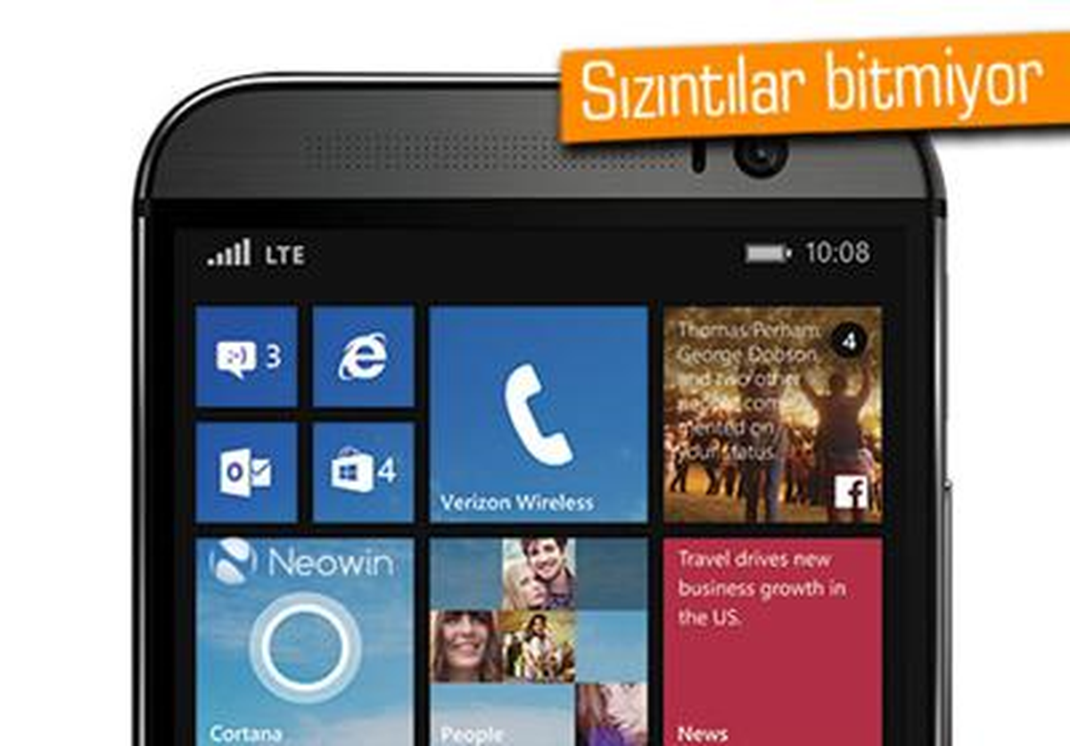 Windows\'lu Htc One M8\'den Yeni Sızıntı