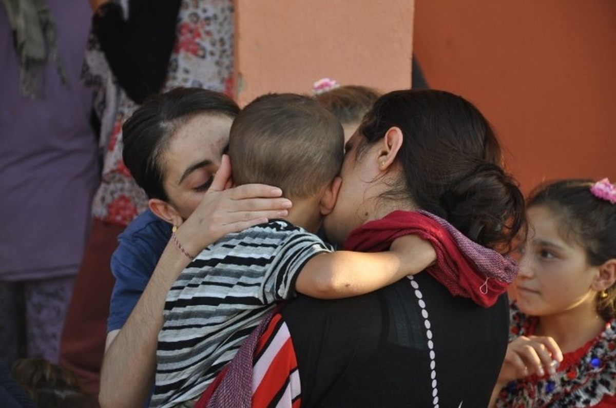 Yezidi Ailesi Çocuklarına Kavuştu