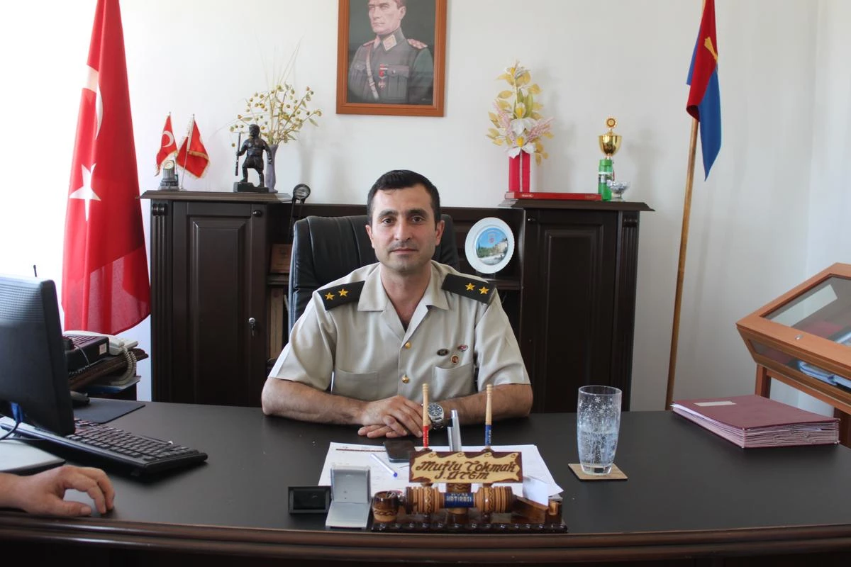Dinar Garnizon Komutanı Tokmak, Görevine Başladı
