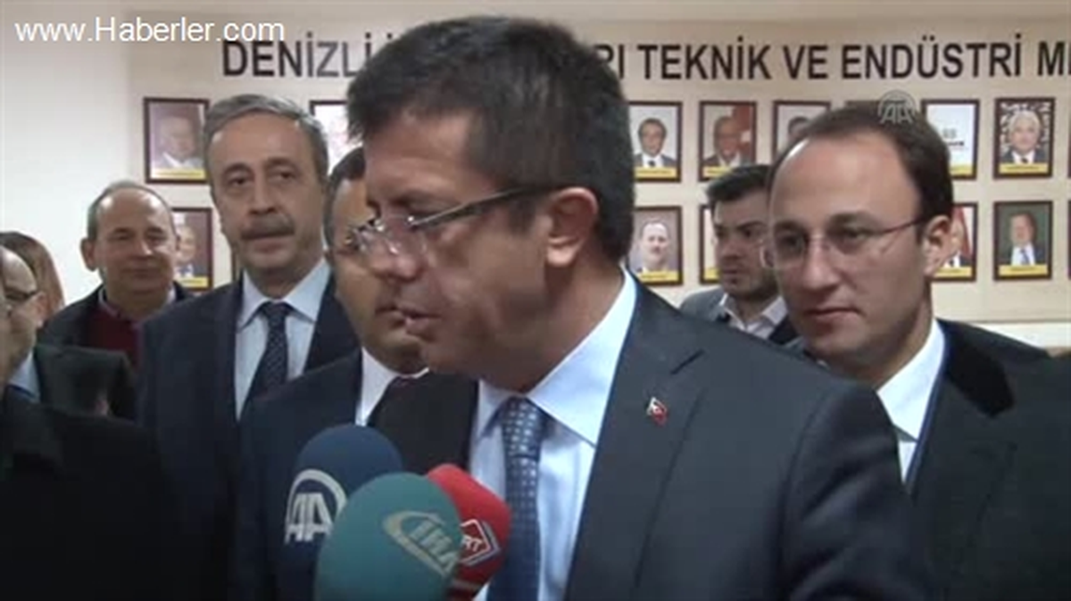 Ekonomi Bakanı Zeybekci, Denizli\'de