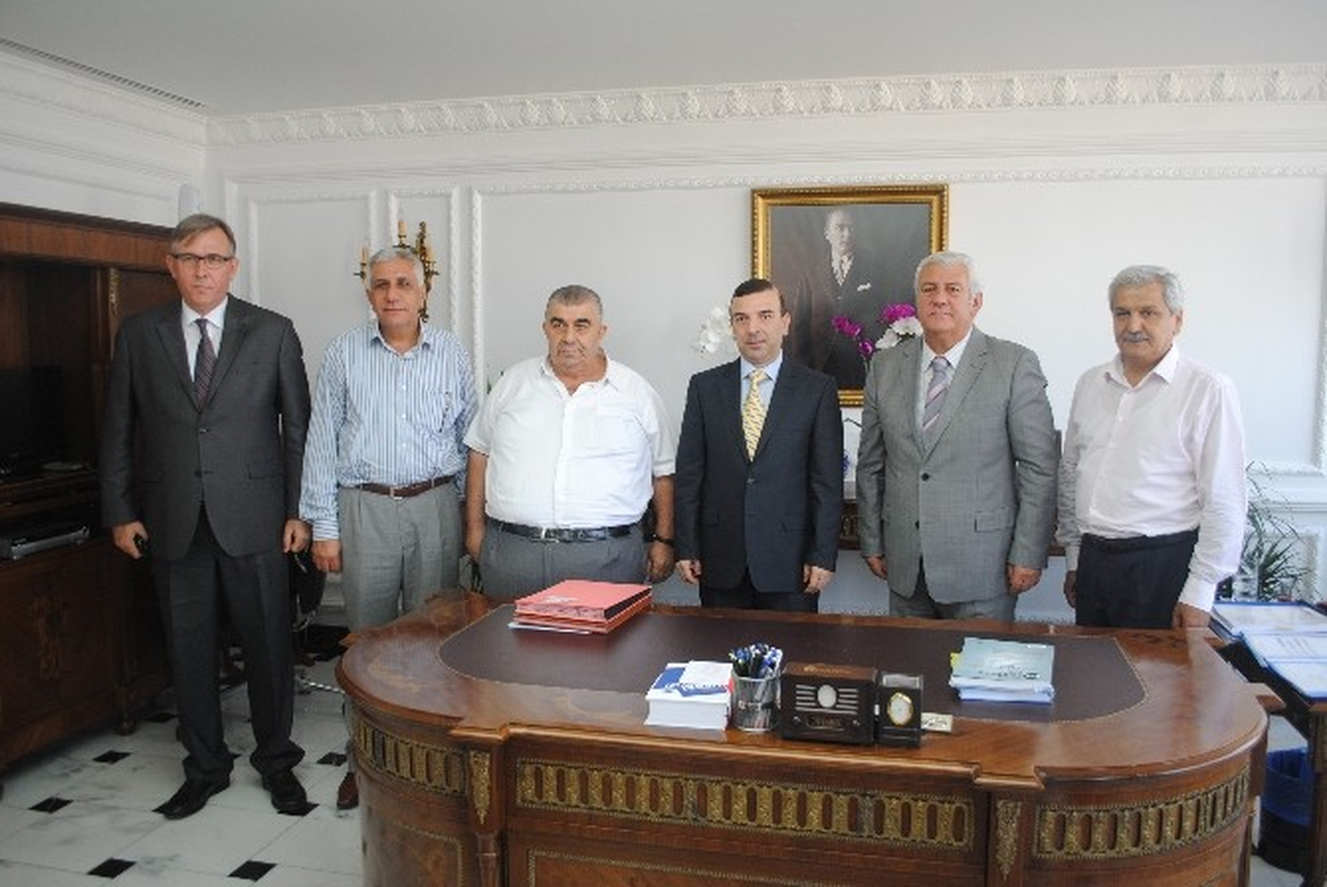 İesob\'den Engin\'e Nezaket Ziyareti