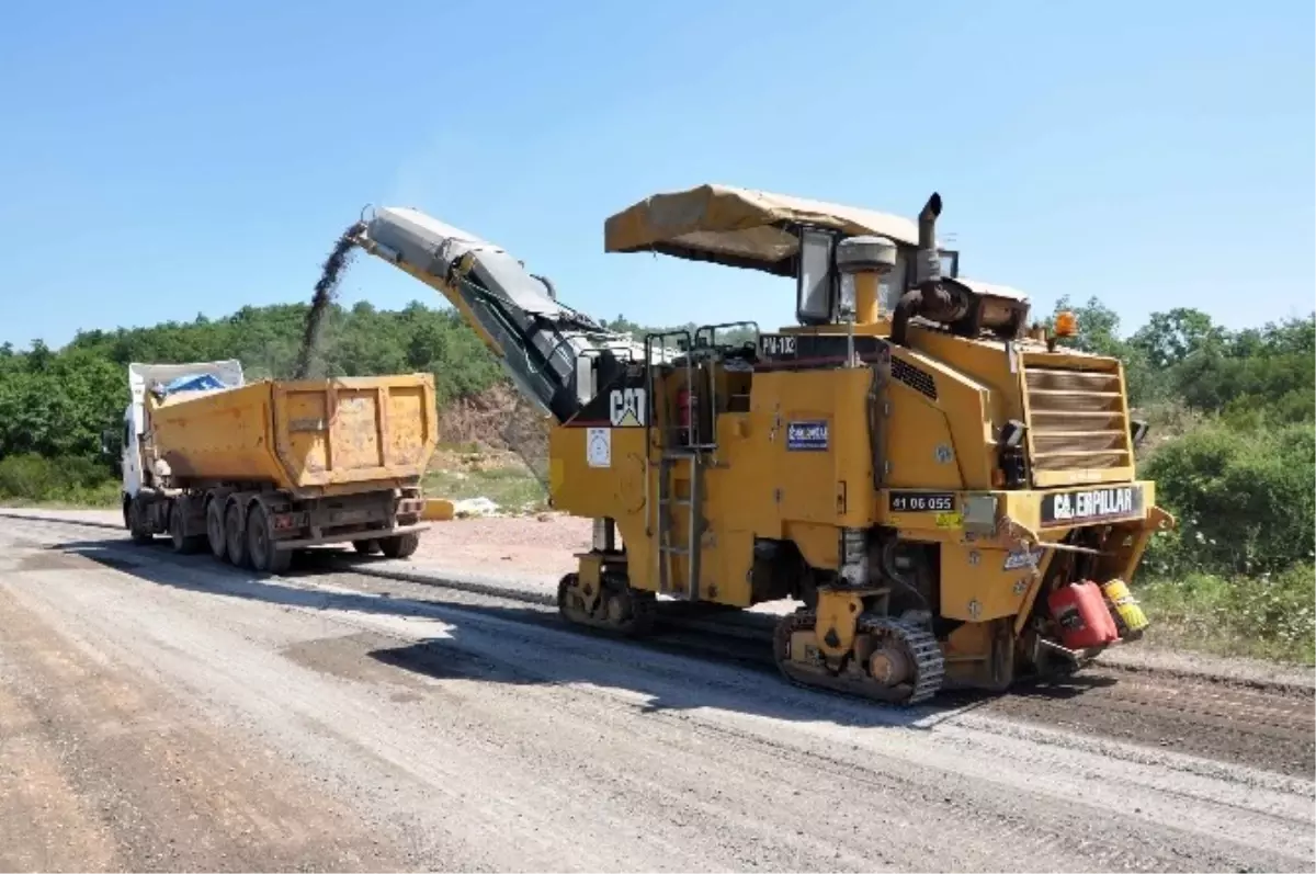 İzmit Sepetçi Grup Yolu Yenileniyor