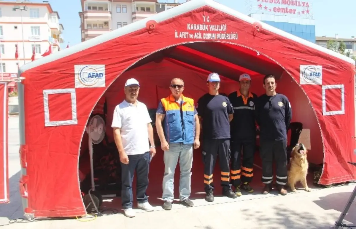 Karabük 17 Ağustos Depremini Unutmadı