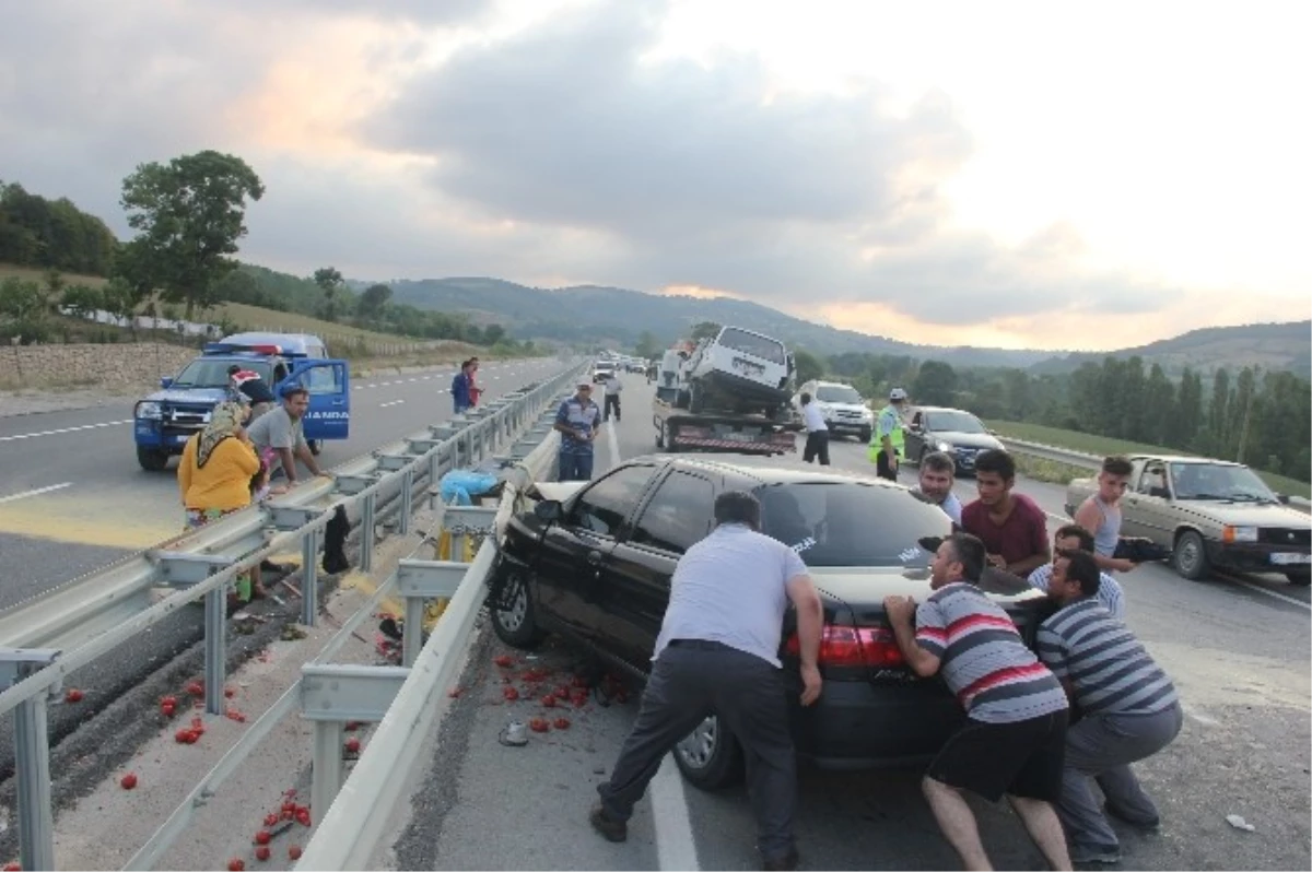 Sinop\'ta Trafik Kazası: 7 Yaralı