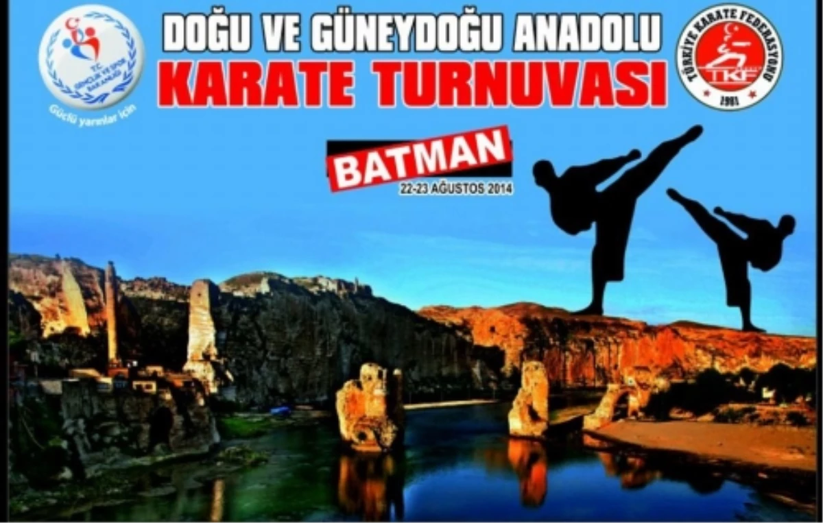 Türkiye Karate Federasyonu Maçları Batman\'da Yapılacak