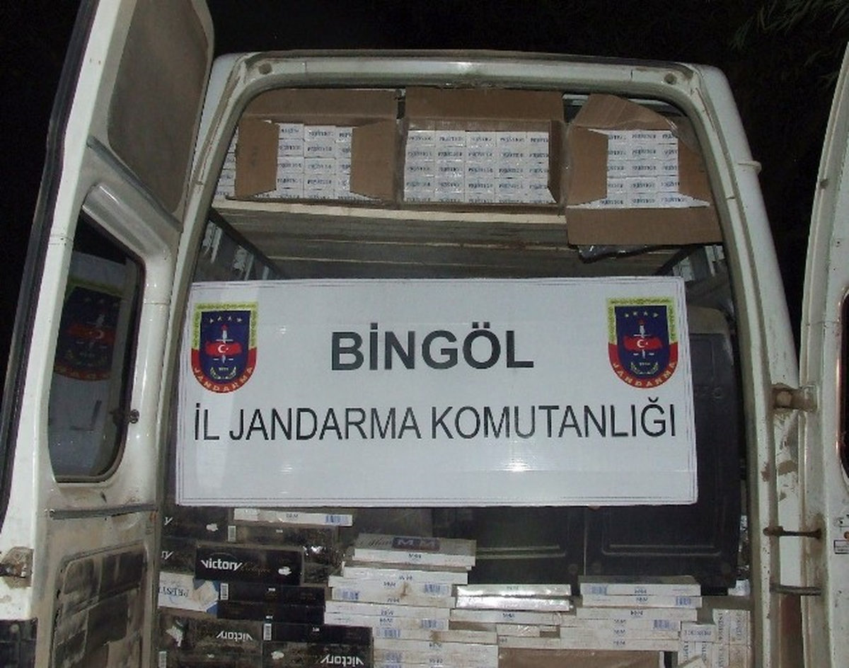 Bingöl\'de 41 Bin Paket Kaçak Sigara Yakalandı