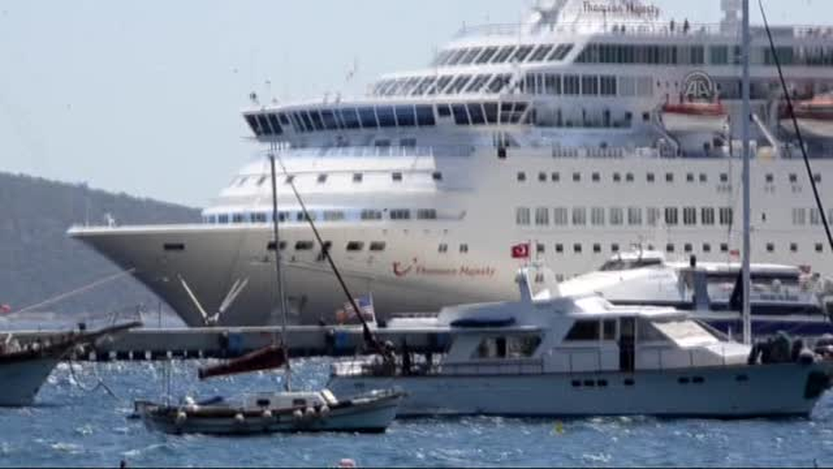 Bodrum\'da Kruvaziyer Turizmi