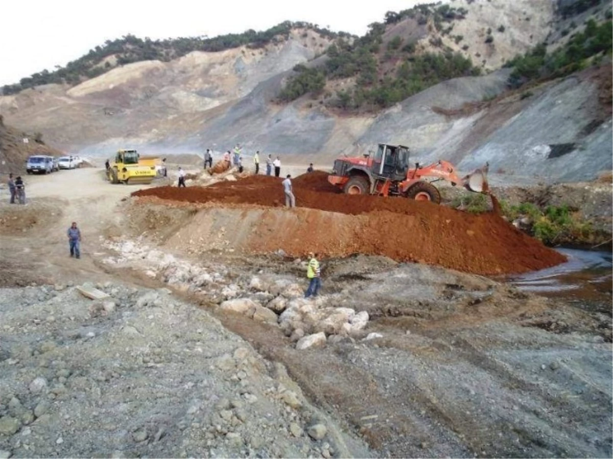 Çetintepe Baraj İnşaatında Önemli Aşama