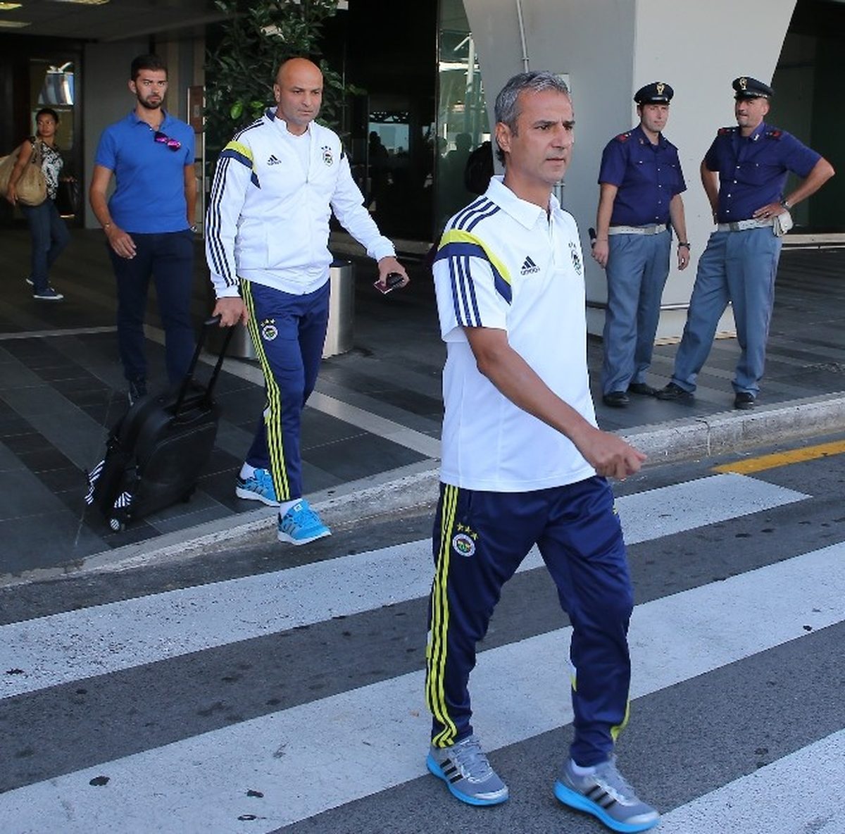 Fenerbahçe, Roma\'ya Geldi