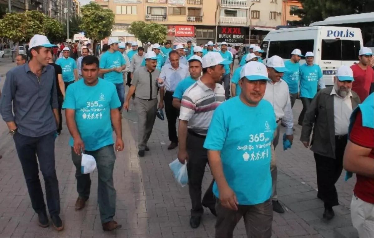 İmamlar Sağlıklı Yaşam İçin Yürüdü