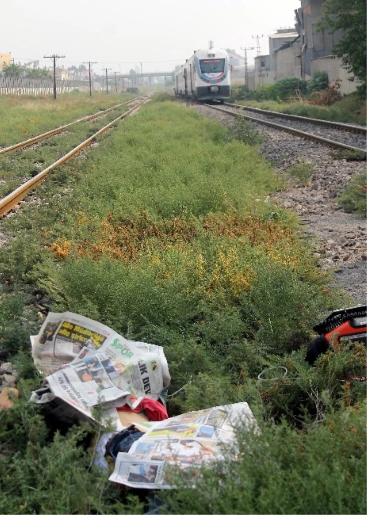 Mersin\'de Tren Kazası: 1 Ölü