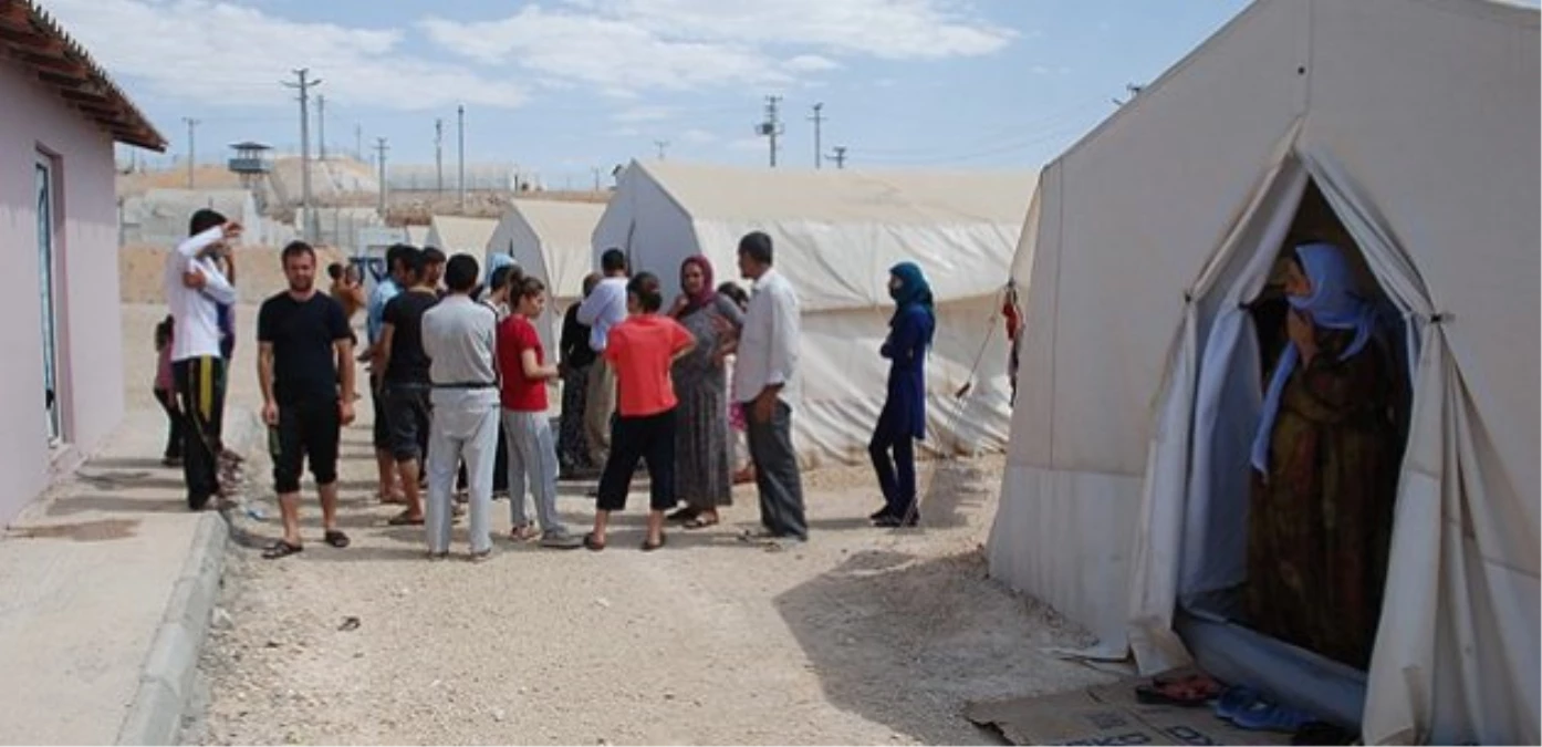 Yezidilerin Bir Kısmı,Midyat\'taki Çadırkente Yerleştirildi