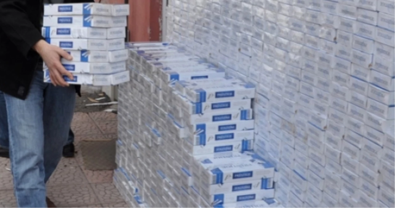 Eskişehir\'de 3 Bin 700 Paket Kaçak Sigara Ele Geçirildi