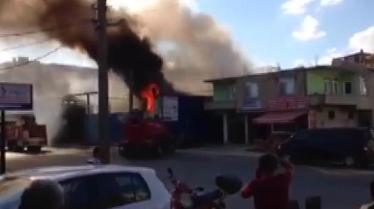 Hurdacıda Yangın Çıktı: 1 Ölü, 1 Yaralı
