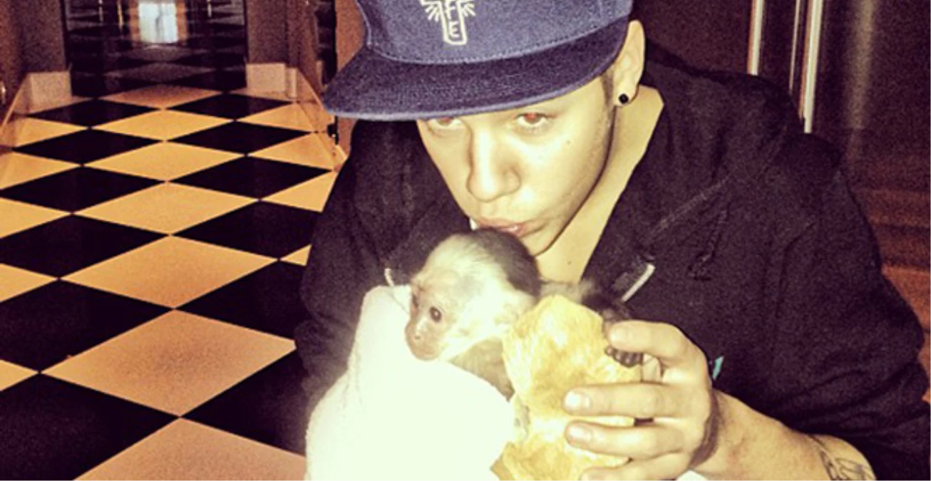 Justin Bieber, Maymunu Yüzünden Rekor Ceza Aldı