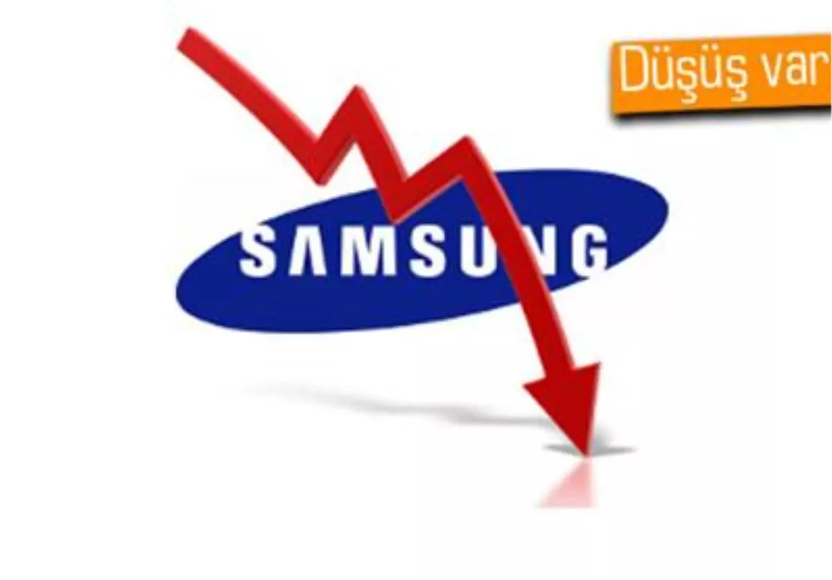 Samsung\'un Dünya Çapında Pazar Payı Düştü