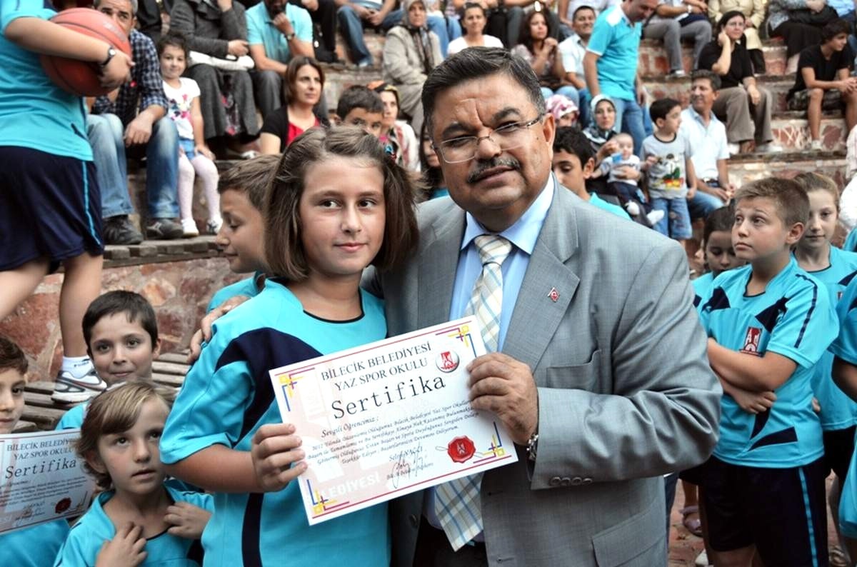 Yaz Spor Okulları Sertifika Töreni