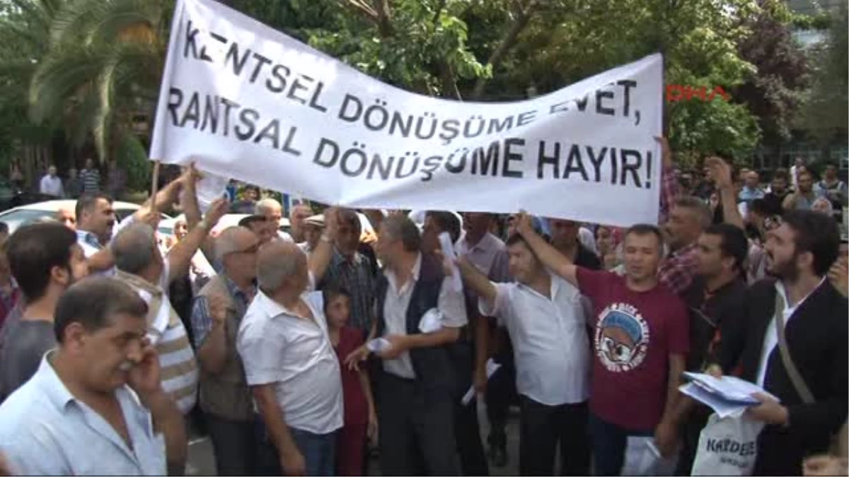 Bağcılar \'Riskli Alan\'ı Protesto Etti