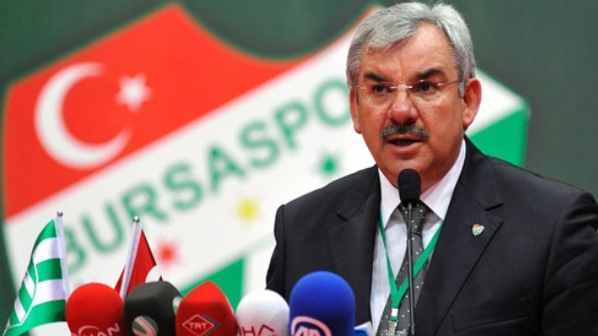 Bursaspor Kulübü Başkanı Bölükbaşı Açıklaması
